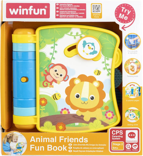 Winfun Activity Book with Music and Sounds for 6++ Months
