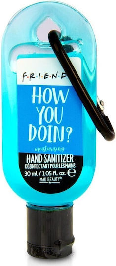 Mad Beauty Friends Clip & Clean Αντισηπτικό Gel Χεριών 24x30ml