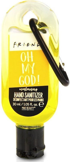 Mad Beauty Friends Clip & Clean Αντισηπτικό Gel Χεριών 24x30ml
