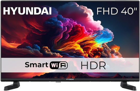 Hyundai Smart Τηλεόραση 40" Full HD LED FLM40TS349SMART HDR (2025)