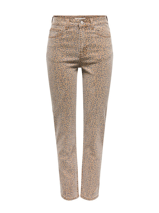 Emily Women's Jean Trousers Leopard