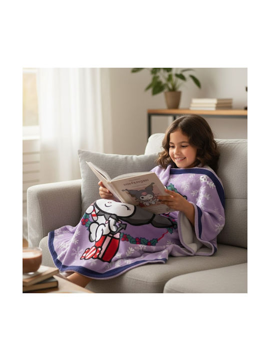 Disney Pătură Fleece Violet 160 cm