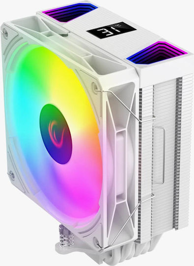 Rampage Octagon C70 CPU Kühlung für Socket 1700 / AM5 mit ARGB Beleuchtung Weiß