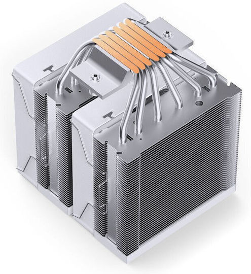 Jonsbo Ψύκτρα Επεξεργαστή για Socket AM4/AM5/1200/115x/1700 με ARGB Φωτισμό Λευκή