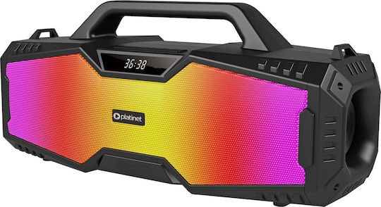 Platinet Boombox Future Ηχείο Bluetooth 16W με Ραδιόφωνο Μαύρο