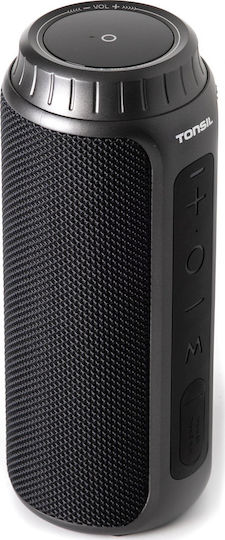 Tonsil Filp 6 Водоустойчиво Bluetooth високоговорител 20W с живот на батерията до 10 часа Черен