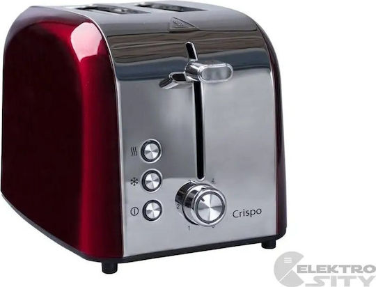 Orava Prăjitor de pâine 2 sloturi 900W Roșu