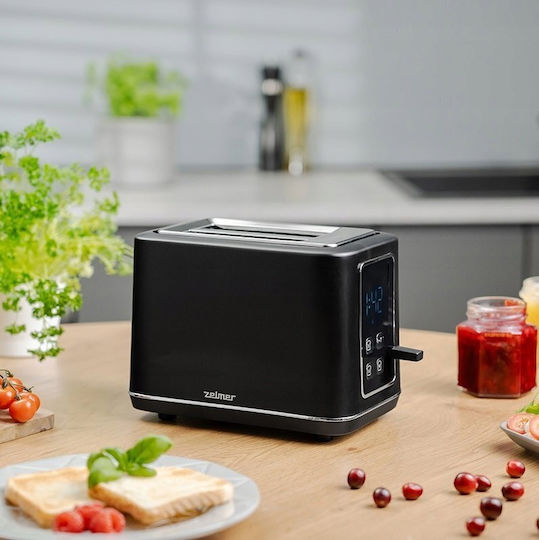 Zelmer ZTS7990 Toaster 2 Slots 750W Black