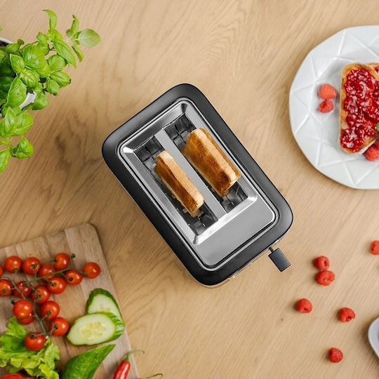 Zelmer ZTS7990 Toaster 2 Slots 750W Black