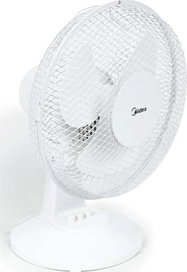 Midea Tischgerät Ventilator 25W mit Fernbedienung Weiß