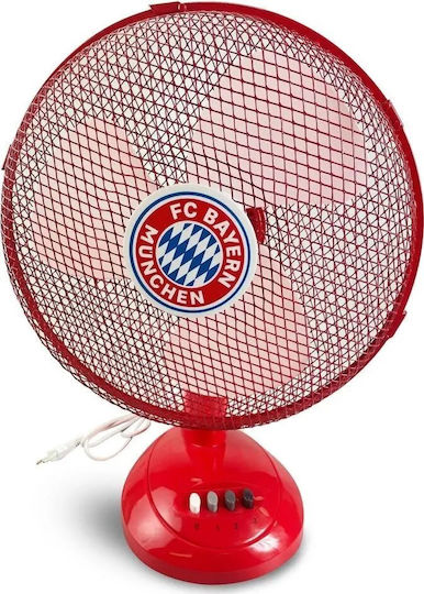 ECG Tischventilator 40W Lüfterdurchmesser 30cm Weiß