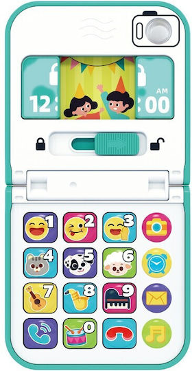Hola Toys Laptop-Tablet pentru Bebeluși cu Muzică și Sunete pentru 12++ Luni