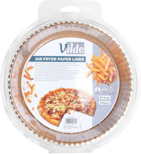 Orion Αντικολλητικά Χαρτιά για Air Fryer 19x19εκ. 100τμχ
