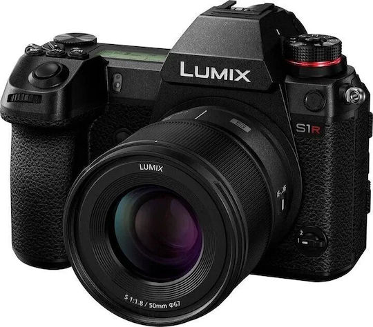 Panasonic Full Frame Φωτογραφικός Φακός S 50mm F1.8 για Leica L Mount Μαύρος