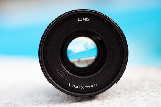 Panasonic Full Frame Φωτογραφικός Φακός S 50mm F1.8 για Leica L Mount Μαύρος