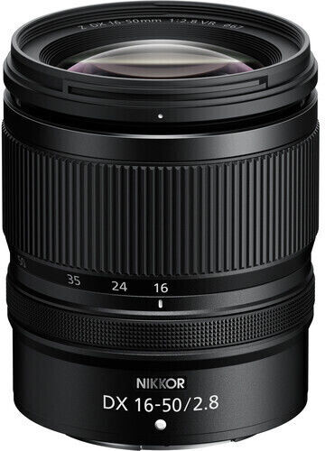 Nikon Crop Φωτογραφικός Φακός NIKKOR Z DX 16-50mm f/2.8 VR Standard Zoom για Nikon Z Mount Μαύρος