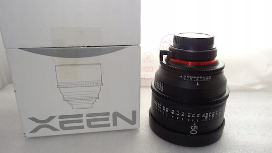 Samyang Full Frame Camera Lens 50mm T1.5 XEEN Fixed for Canon EF Mount Black