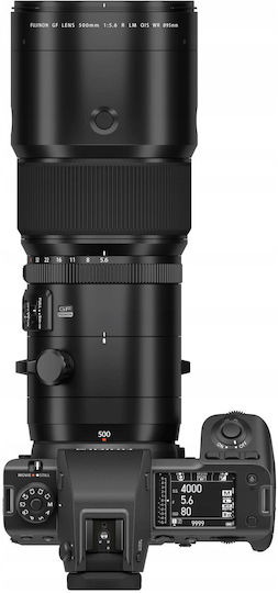 Fujifilm Camera Lens GF 500mm f/5.6 R LM OIS WR Fixed for Fujifilm G Mount Black
