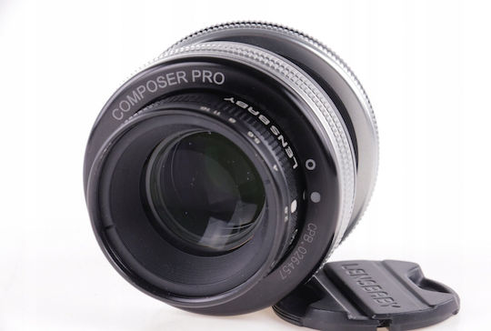 Lensbaby Obiectiv Foto Composer Pro II With Sweet 80 Fix pentru Montura Canon EF Black