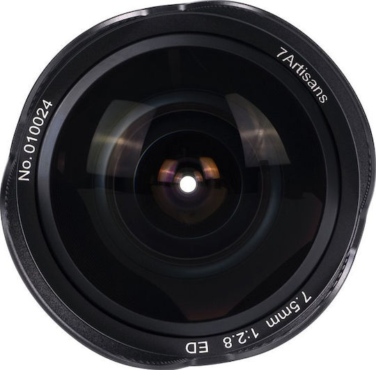 7artisans Crop Kameraobjektiv Photoelectric 7.5mm F/2.8 Mark II Fisheye / Weitwinkel für Nikon Z Mount Black