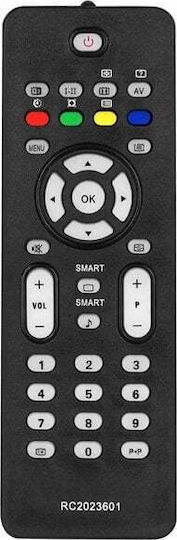 Hq Lxp503 Tv Remote Control Philips Rc2023611/01b Black