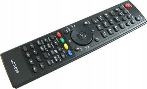 Hq Lxp036 Tv Remote Control Thomson Uct036 Black