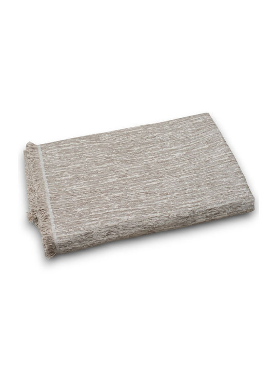 Cotone Ριχτάρι Διθέσιου Καναπέ Chenille 180x240εκ. Γκρεζ
