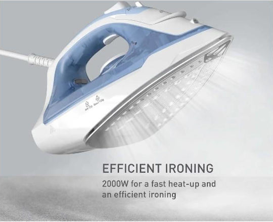 Tefal Virtuo Steam Iron 2000W with Ceramic Plate and Continuous Steam Supply 120g/min