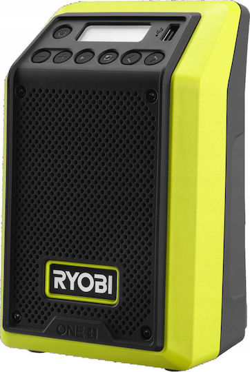 Ryobi RR18-0 Настолен Радиоприемник с Bluetooth Зелен