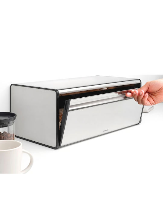 Brabantia Brotkasten Metallisch Gray 46.5x25x18.7cm