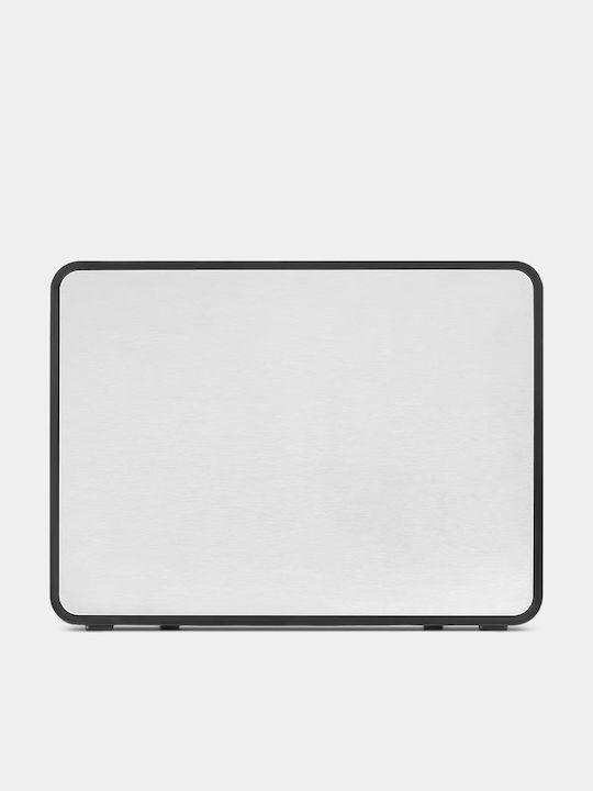 Brabantia Brotkasten Metallisch Gray 46.5x25x18.7cm