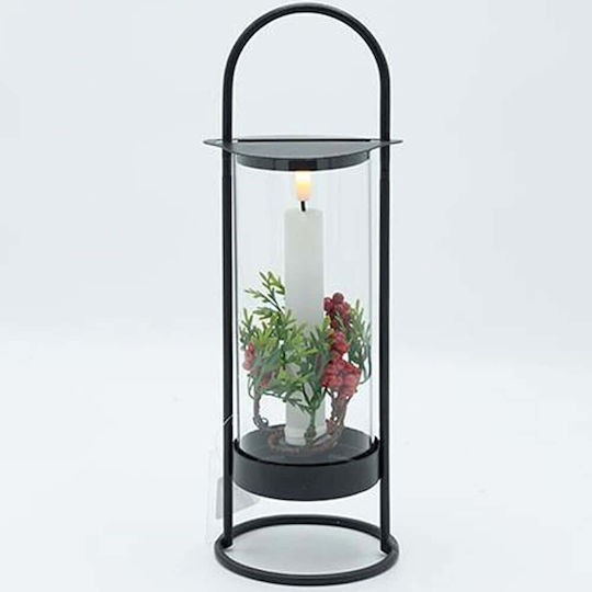 Eurolamp Laterne Metallisch Schwarz 10.5x30x33cm 1Stück Eurolamp Laterne Metallisch Schwarz 10.5x30x33cm 1Stück