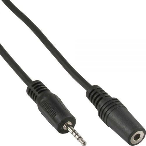 InLine Kabel 2,5 mm Stecker - 3,5 mm Buchse 1m (99308D) 1Stück