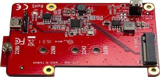 StarTech USB to M.2 SATA Converter for Raspberry Pi and Development Boards PIB2M21