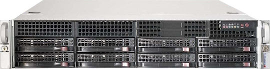 Supermicro Schwarz (CSE-825TQC-R802LPB)