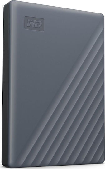 Western Digital My Passport USB 3.2 External 2.5" HDD 4TB Gray
