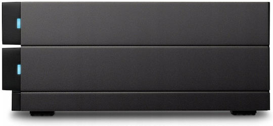 Lacie 2Big Raid Thunderbolt 3 Externe Festplatte 60TB Multi-Bay Schwarze