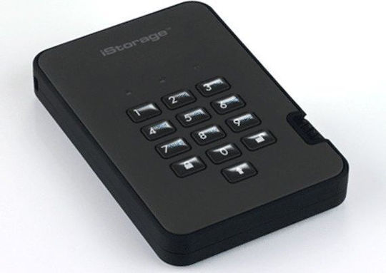 iStorage DiskAshur 2 SSD USB 3.1 500GB 2.5" Черен
