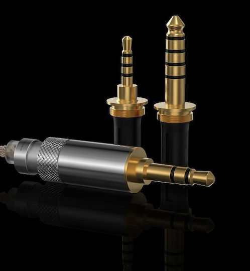 Fiio Fiio Lc-re Pro 2022 Mmcx Kopfhörerkabel Austauschbare Stecker Gold-Silber-Kupfer