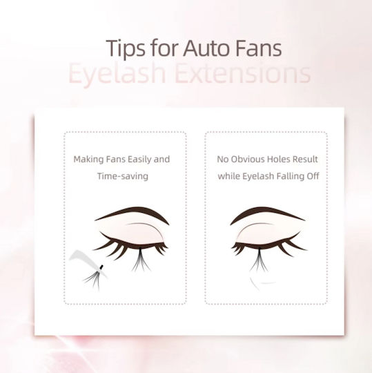 Nagaraku Easy Fanning Bloom Eyelash Extensions 0.03d 7-9-11mm