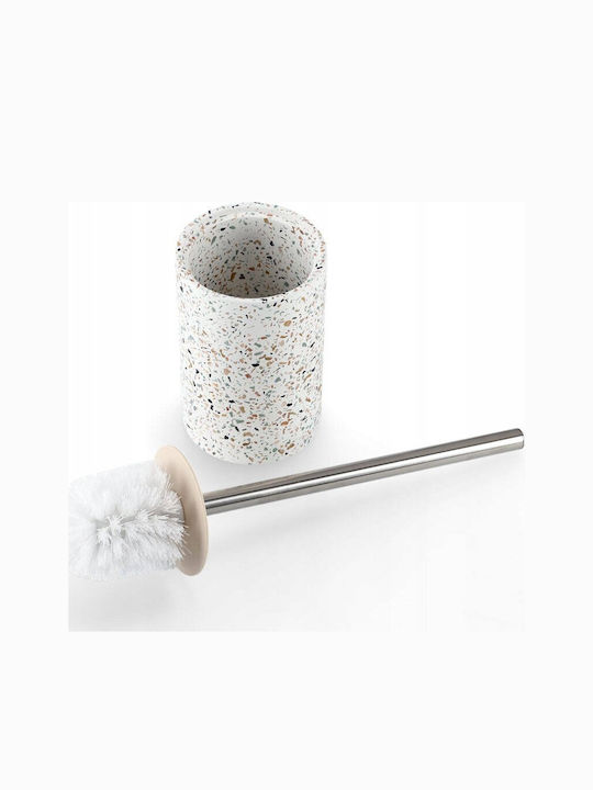 Zeller WC-Bürste mit Terrazzo-Zementbehälter Ø 10,3 cm