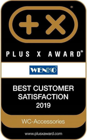 Wenko Badi Ceramic Toilet Brush White
