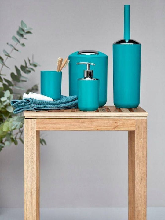 Wenko Brasil 212251121 Metallic Toilet Brush Turquoise