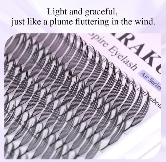 Nagaraku Premad Wings Spire Lash 0.07d Mix 8-15mm