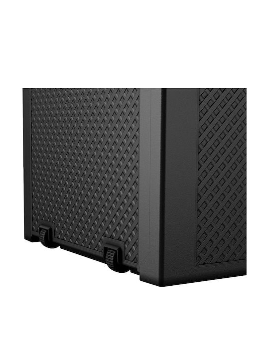 Keter Outdoor Storage Box Emily 270lt Gray L117.8xW44.58xH58cm
