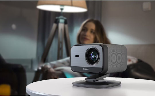 Philips NeoPix 450 Smart NPX450/INT Projector LCD LED Lamp with Wi-Fi and Built-in Speakers Black