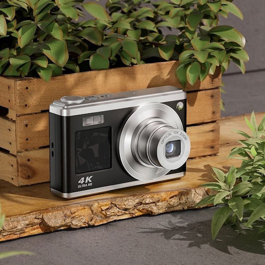 Xrec C23 Cameră Foto Compactă 48MP Zoom Optic 10x Neagră