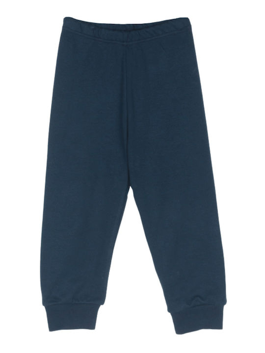 Dreams by Joyce Pijama Copii Iarna Albastru Deschis/Albastru Little Monster