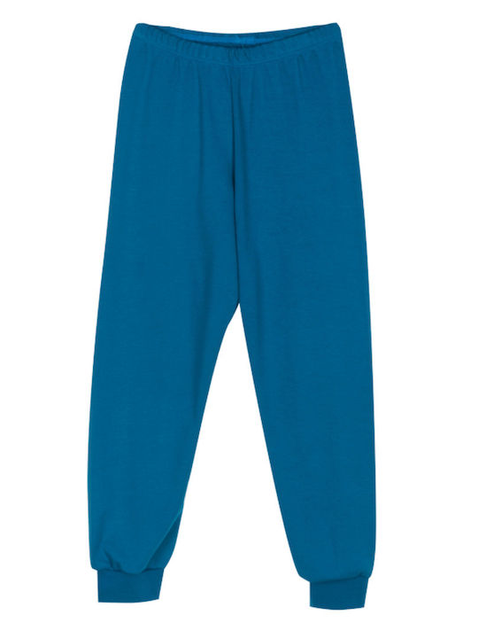 Joyce Kids' Pajamas Winter Petrol Blue Future