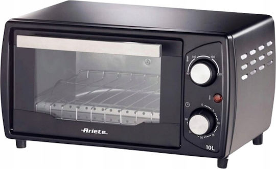 Ariete Mini Ηλεκτρικό Φουρνάκι 10lt Χωρίς Εστίες Γκρι